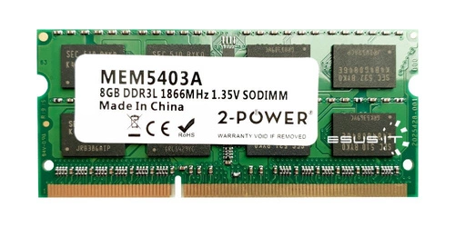 Arbeitspeicher 1x 8GB 2-POWER SO-DIMM DDR3 1866MHz PC3-14900 | MEM5403A