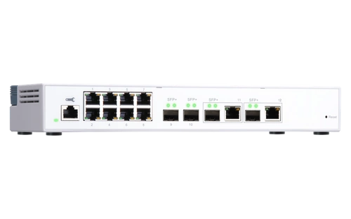 Schalter QNAP QSW-M408-2C 8x 1Gb 2x SFP+ 2x RJ-45/SFP+