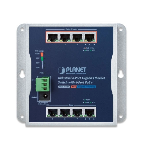 Schalter Planet WGS-804HP 8x 1Gb 120 W PoE+
