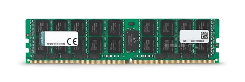 Arbeitspeicher 1x 32GB Kingston ECC REGISTERED DDR4 2Rx4 2666MHZ PC4-21300 RDIMM | KTN78Y-MIE