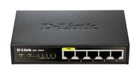 Schalter D-Link DES-1005P/E 5x 1Gb 60 W PoE+