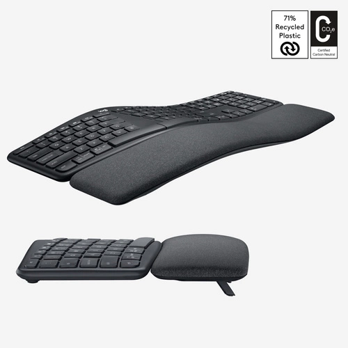 Drahtlos tastatur Logitech Ergo K860 QWERTY (US)