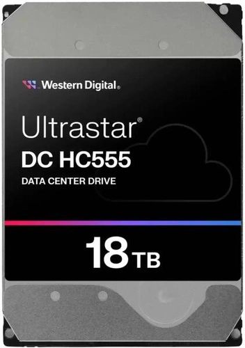 Festplatte Western Digital Ultrastar DC HC555 3.5'' HDD 18TB 7200RPM SAS 12Gb/s 512MB | 0B47747