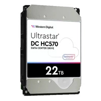 Festplatte Western Digital Ultrastar DC HC570 3.5'' HDD 22TB 7200RPM SAS 12Gb/s 512MB | 0F48052
