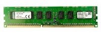 Arbeitspeicher 1x 4GB Kingston ECC UNBUFFERED DDR3  1333MHz PC3-10600 UDIMM | KTD-PE313E/4G