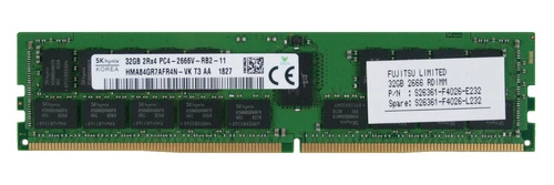 Arbeitspeicher 1x 32GB Hynix ECC REGISTERED DDR4  2666MHZ PC4-21300 RDIMM | HMA84GR7AFR4N-VK