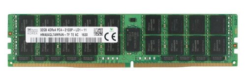 Arbeitspeicher 1x 32GB Hynix ECC LOAD REDUCED DDR4  2133MHz PC4-17000 LRDIMM | HMA84GL7AMR4N-TF