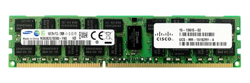 Arbeitspeicher 1x 16GB Samsung ECC REGISTERED DDR3  1600MHz PC3-12800 RDIMM | M393B2G70DB0-YK0