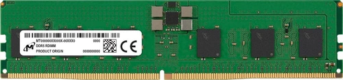 Arbeitspeicher 1x 16 GB Micron ECC REGISTERED DDR5 1Rx8 4800MHz PC5-38400 RDIMM | MTC10F1084S1RC48BA1R