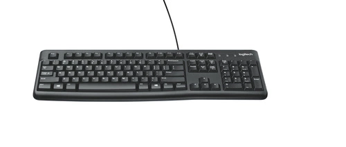 Verkabelt tastatur Logitech K120 Corded Keyboard QWERTY