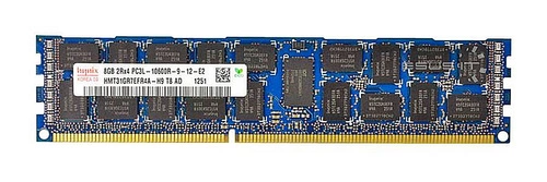 Arbeitspeicher 1x 8GB Hynix ECC REGISTERED DDR3 2Rx4 1333MHz PC3-10600 RDIMM | HMT31GR7EFR4A-H9