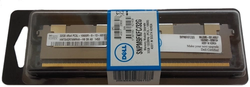 Arbeitsspeicher 1x 32GB DELL PowerEdge & Precision Workstation DDR3 1333MHz ECC LOAD REDUCED DIMM | SNPM9FKFC/32GB 